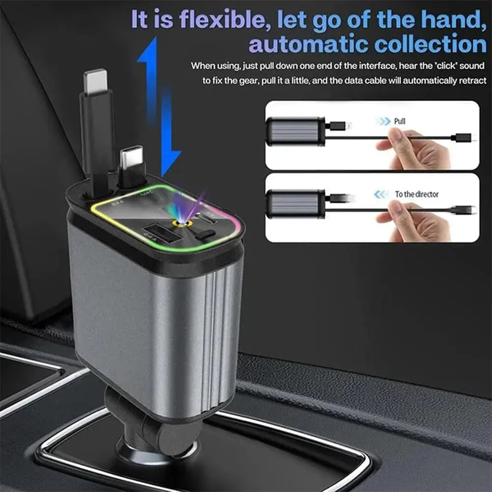 Magic 4 In 1 Car Phone Charger