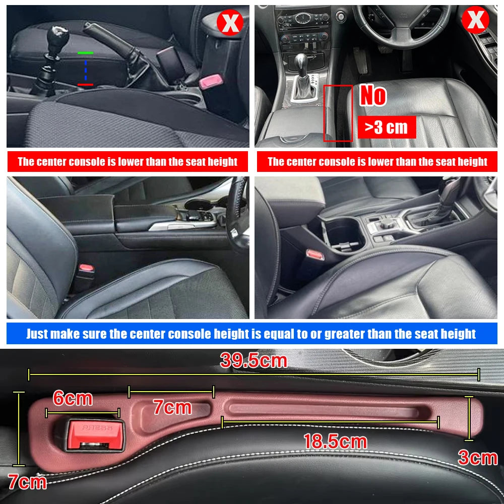 2 pieces Universal Car Seat Gap Plug